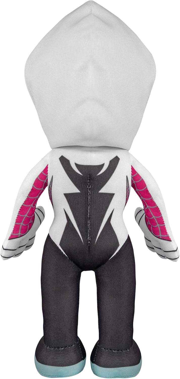 Bleacher Creatures Marvel Ghost Spider (Spider-Gwen) 10" Plush Figure - Superhero for Play or Display