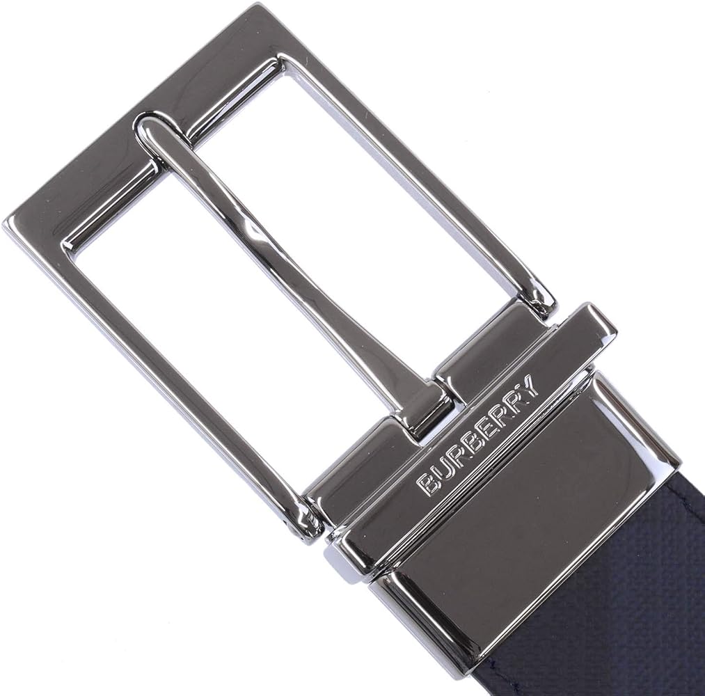 Amazon | (バーバリー)BURBERRY リバーシブル ベルト 回転式バックル