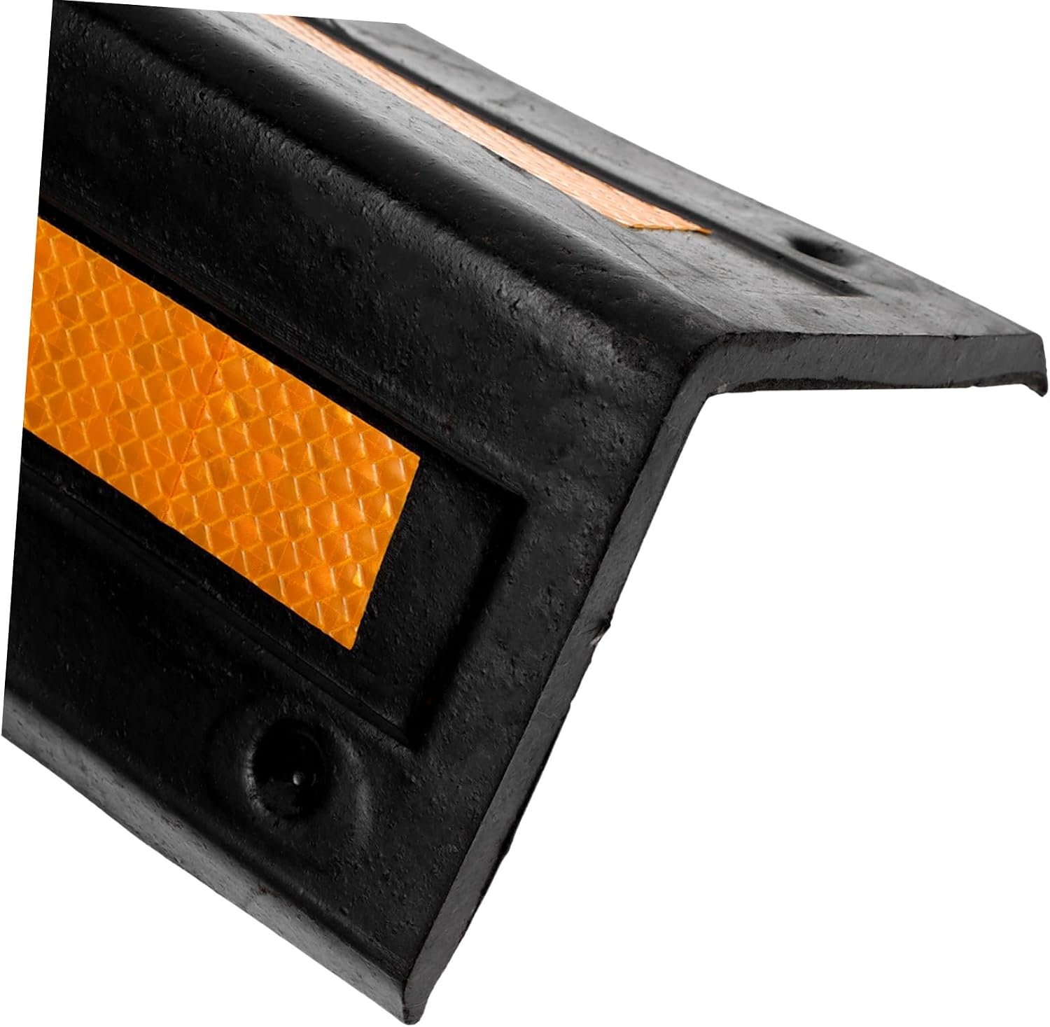 SOLUSTRE Reflective Rubber Garage Wall Guard for Vehicle Impact Protection