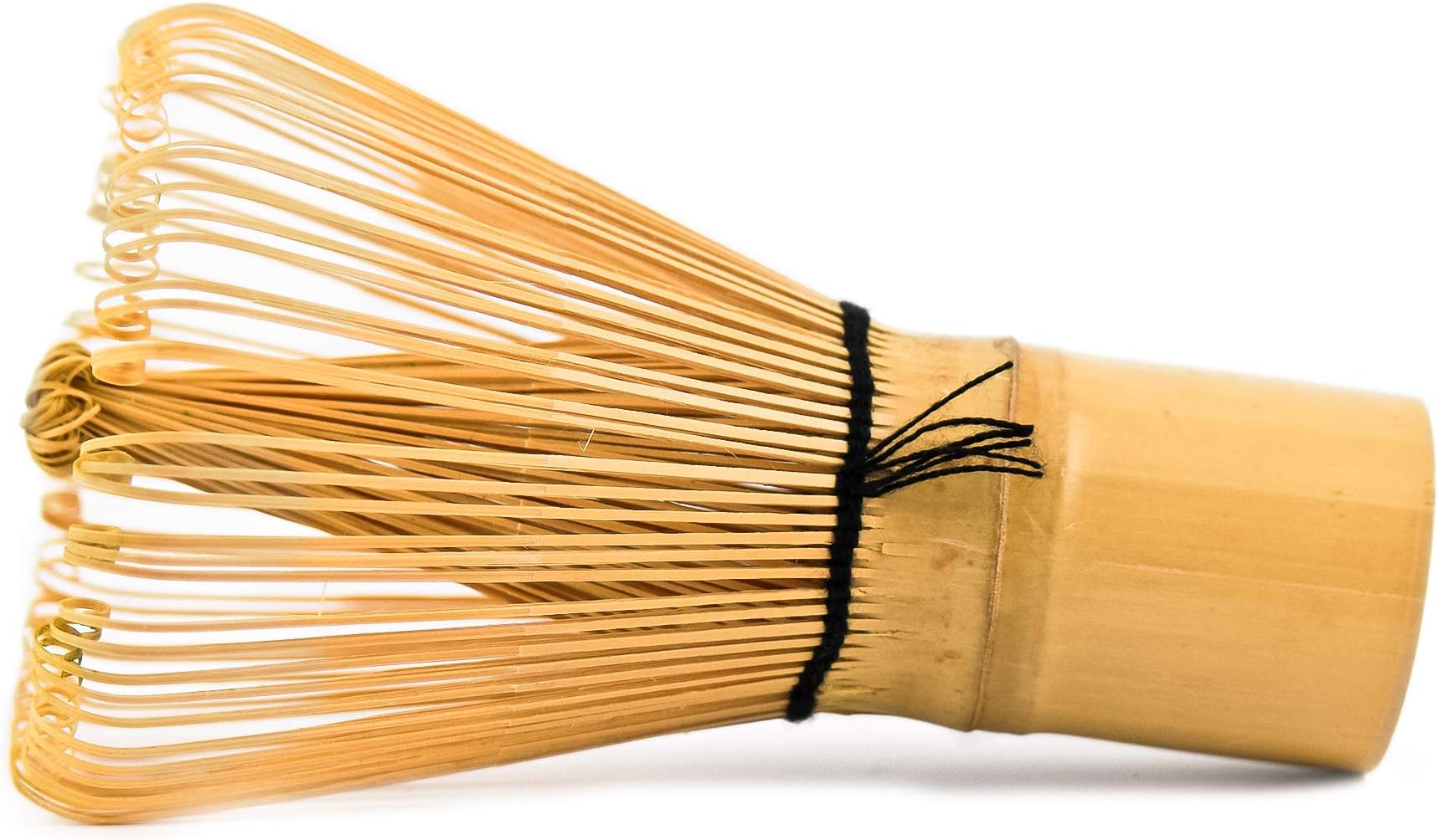 Bamboo Whisk by KINETA TM: 100 Prong Bamboo Chasen Matcha Whisk for Green Tea Powder and Smooth Creamy Taste.