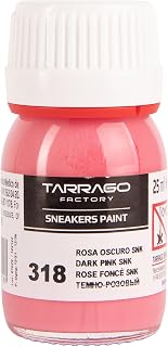 Tarrago Tinte para zapatos SNK 318, botella de 25 ml, con pincel y esponja, para piel lisa, piel sintética o lona
