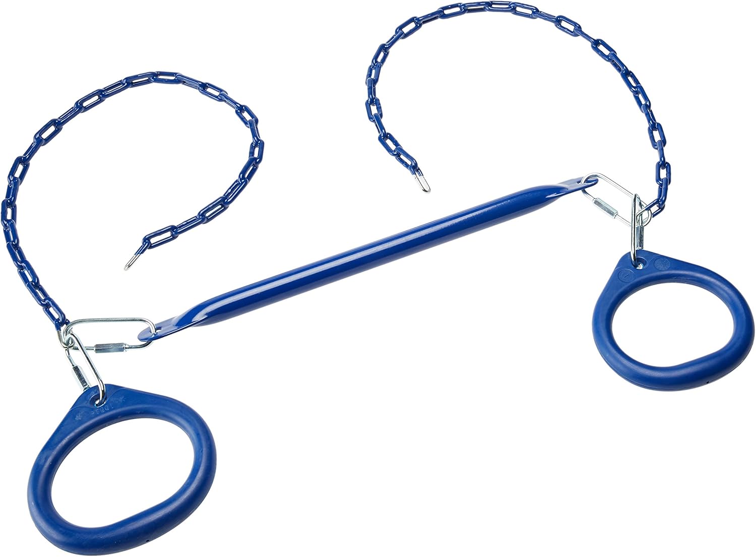 Standard Trapeze bar W/Rings - Green, One Size : Toys & Games