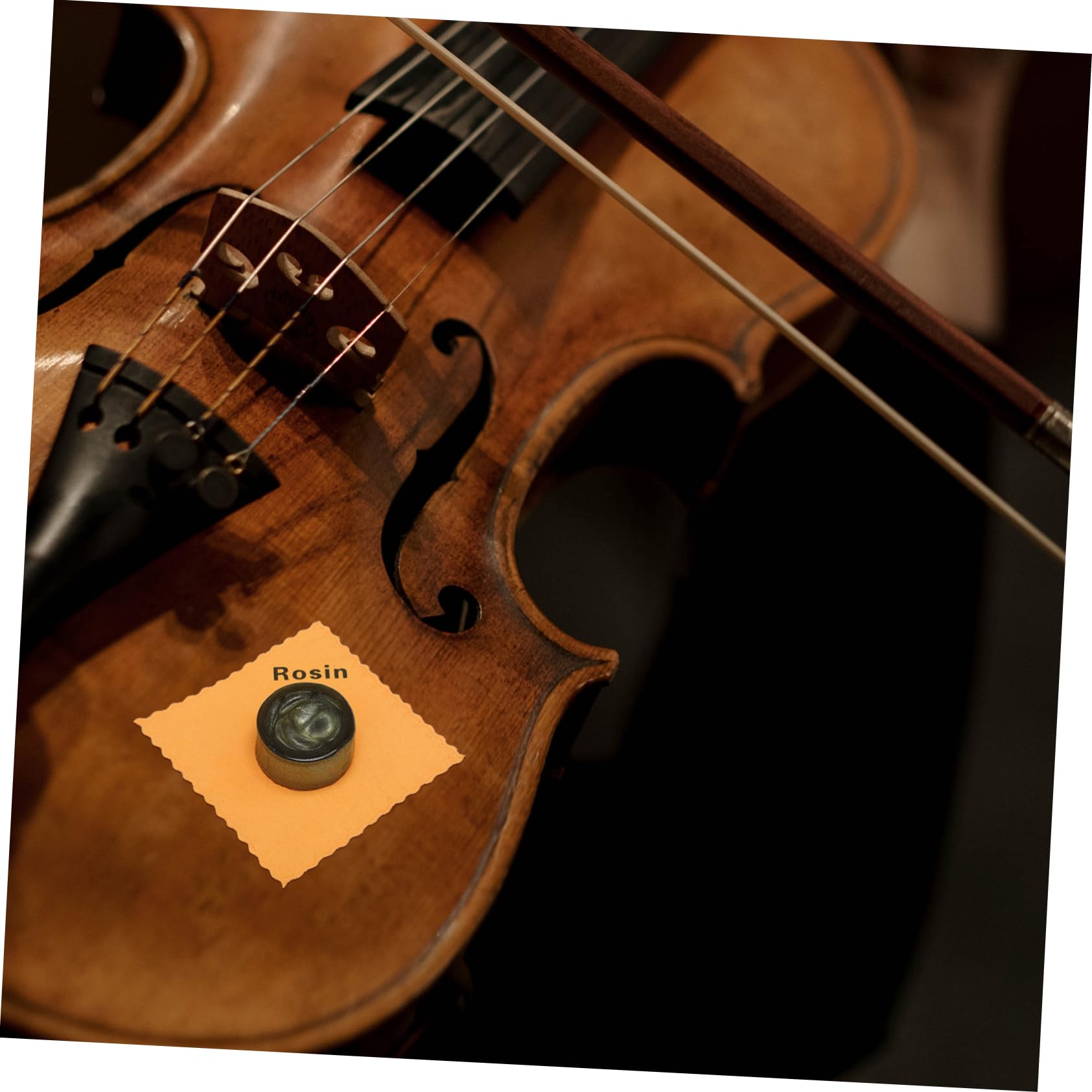 SUPVOX Violin Block Stringed Instrument Volume Improvement Low Dust Noise Reduction Stiff Bright Sound Random