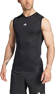 adidas Men's Techfit Compression Training Sleeveless T-Shirt
