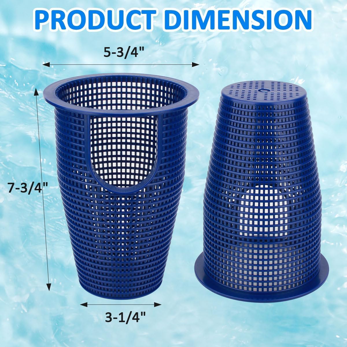 B-199 Cesta de repuesto para bomba de piscina WhisperFlo, IntelliFlo, Pentair 070387 Cesta de colador, plástico