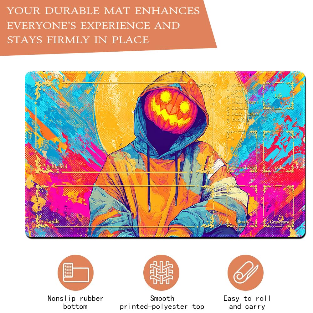 MTG Playmat,With Waterproof Storage black Bag Szie 60 x 35CM - Image 3