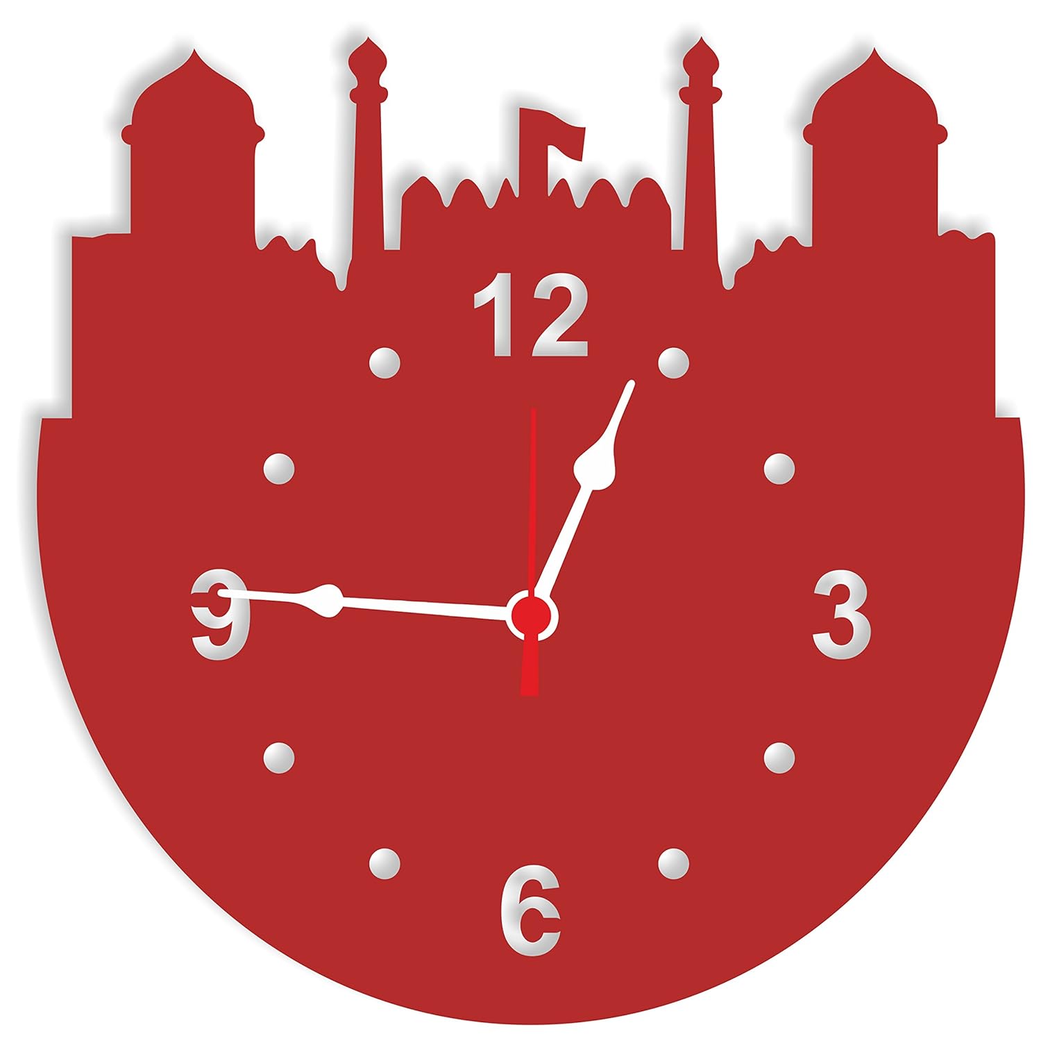 Buy Sitannya Decorative Wall Clock, Analog Wall Clock, Round Clock