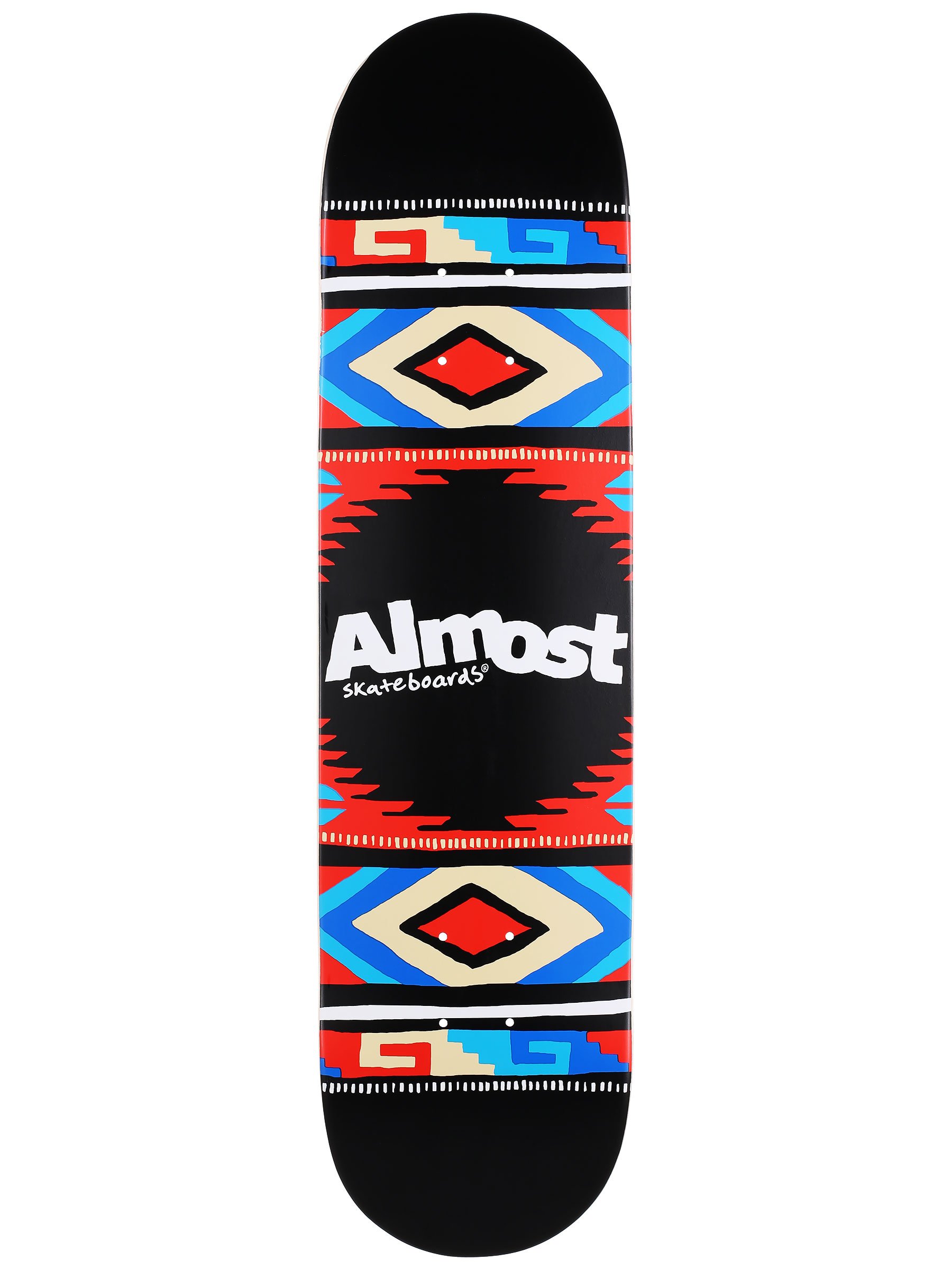 Amazon | Almost オールモスト Aztec Black Deck 7.75 デッキ