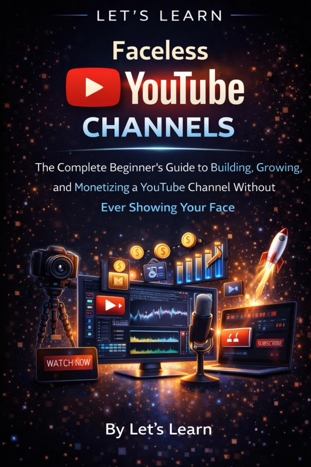 Let's Learn: Faceless YouTube Channels: The Complete Beginner's Guide to Building, Growing, and Monetizing a YouTube Channel Without Ever Showing Your Face (Let's Learn for AI & Technology)