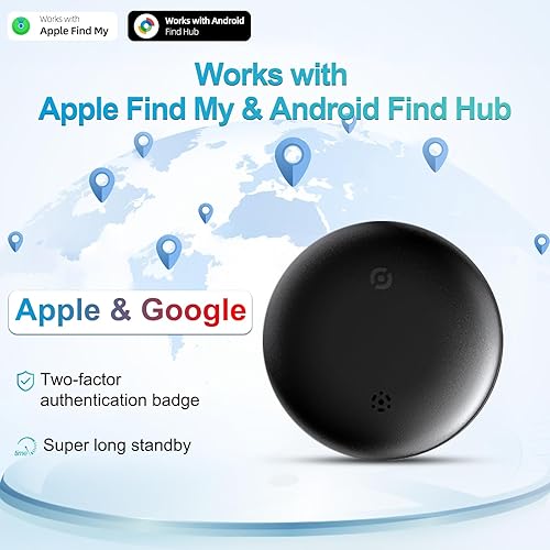 Miniatura 2 de GPS Vehicle Tracker, No Monthly Fee, Magnetic Mount, 365-Day Battery Life, Waterproof, iOS & Android Compatible (2 Set)