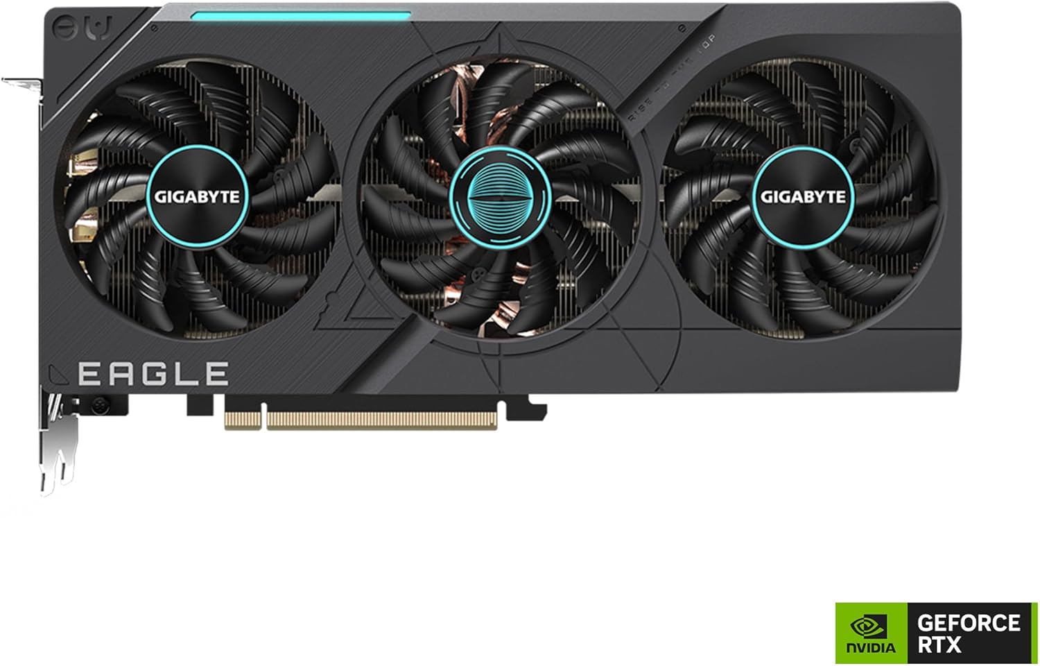 Gigabyte GeForce RTX 4070 Ti Eagle OC 12G (rev. 2.0) Graphics Card, 3X WINDFORCE Fans, 12GB 192-bit GDDR6X, GV-N407TEAGLE OC-12GD REV2.0 Video Card