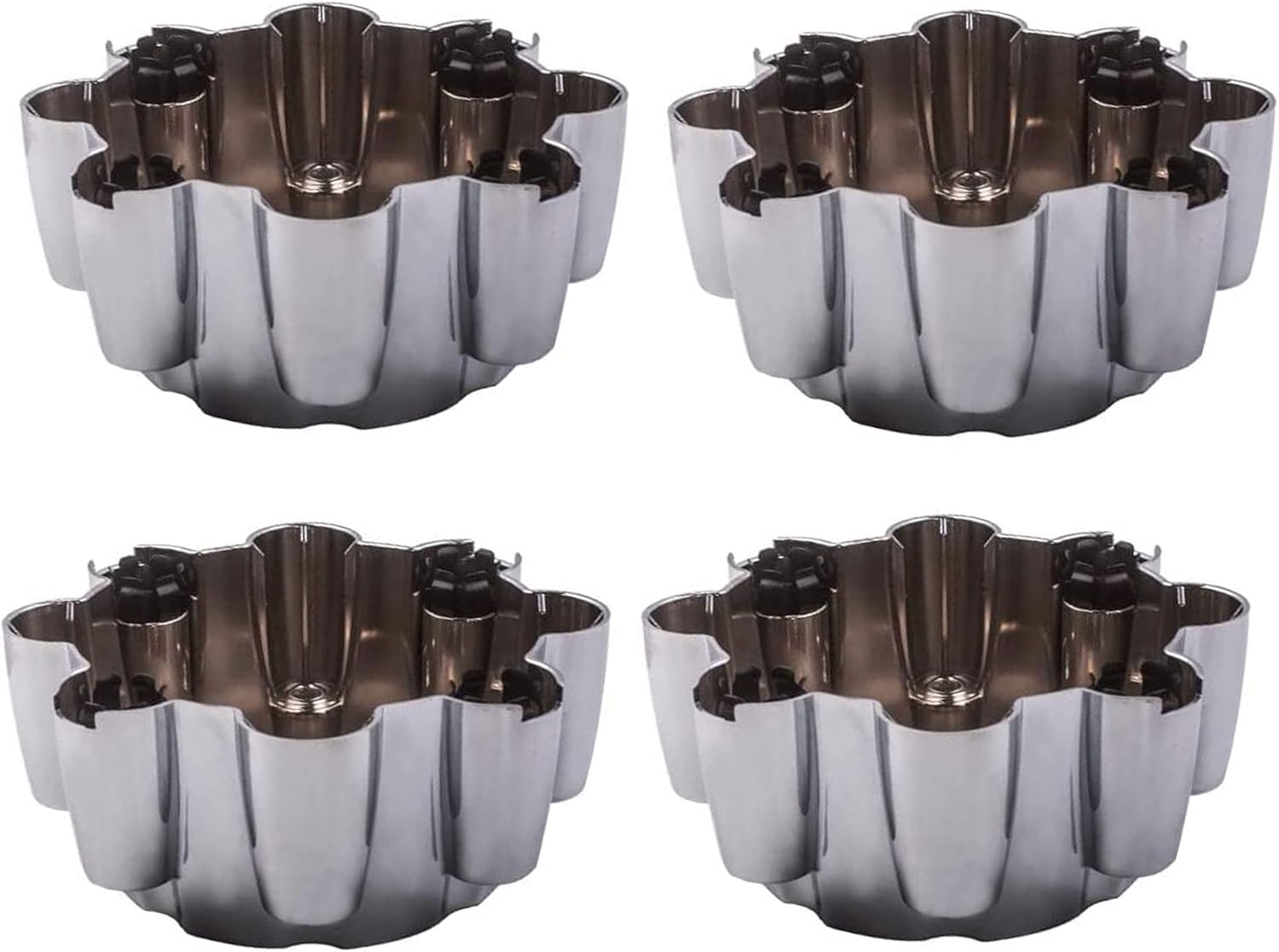 4Pcs 8 Lug Wheel Center Hub Caps Rim Dust Covers for 2001-2003 FORDEXCURSION for 2001-2004 Ford F-250 F-350 Super Duty 909-042, C3338, 1C3Z1130BA, 1C341A096BA