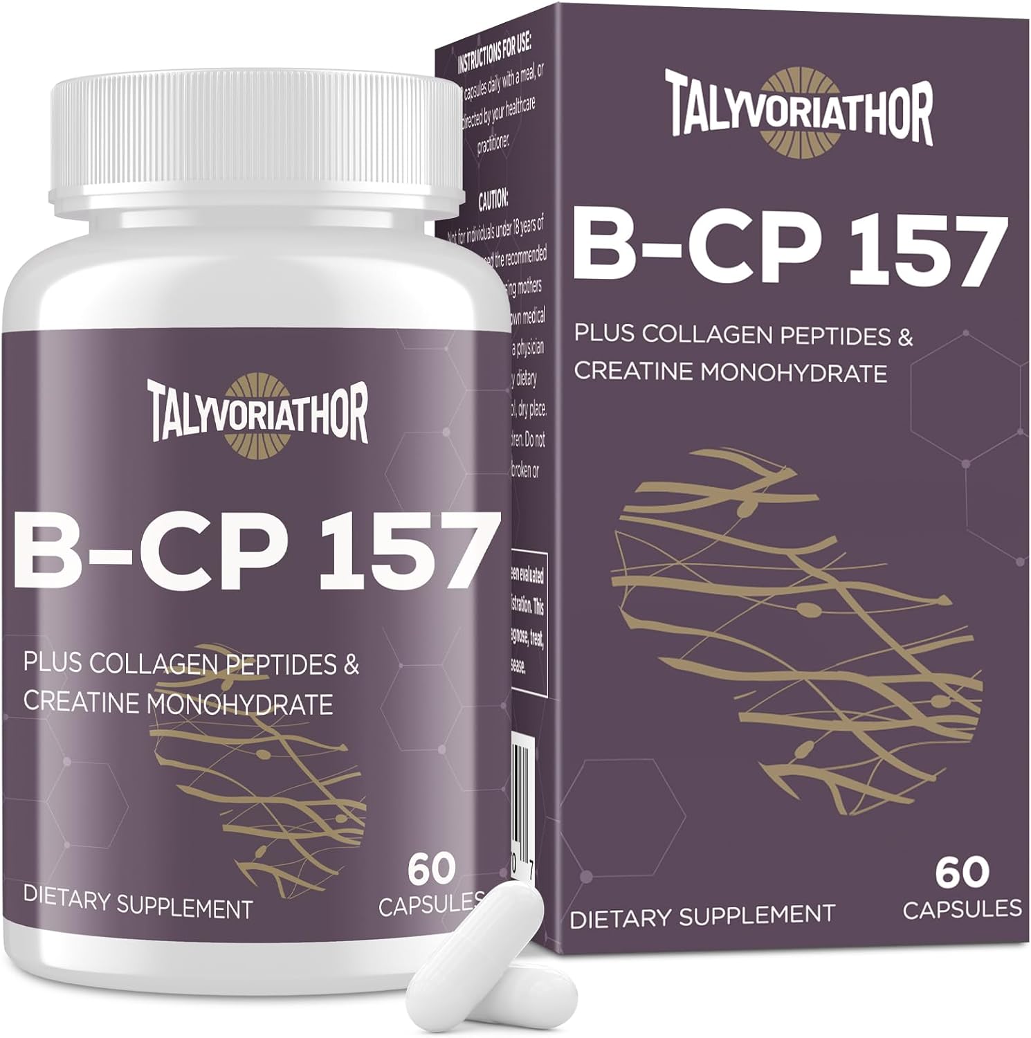 BC 157 Capsules, Body Support Supplement, High-Potency Formula, Clean Ingredients, No Artificial Additives