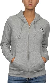 felpa nera converse donna