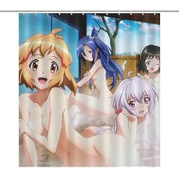 （最初期グッズ）ガールズ&パンツァー　シャワーカーテン ガールズ＆パンツァー カーテン｜ガールズ＆パンツァー最終章