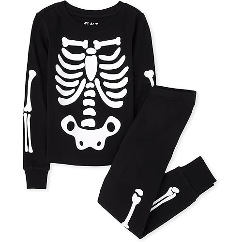 The Children's Place unisex-baby Family Matching, Christmas and Holiday Pajama Sets, Cotton