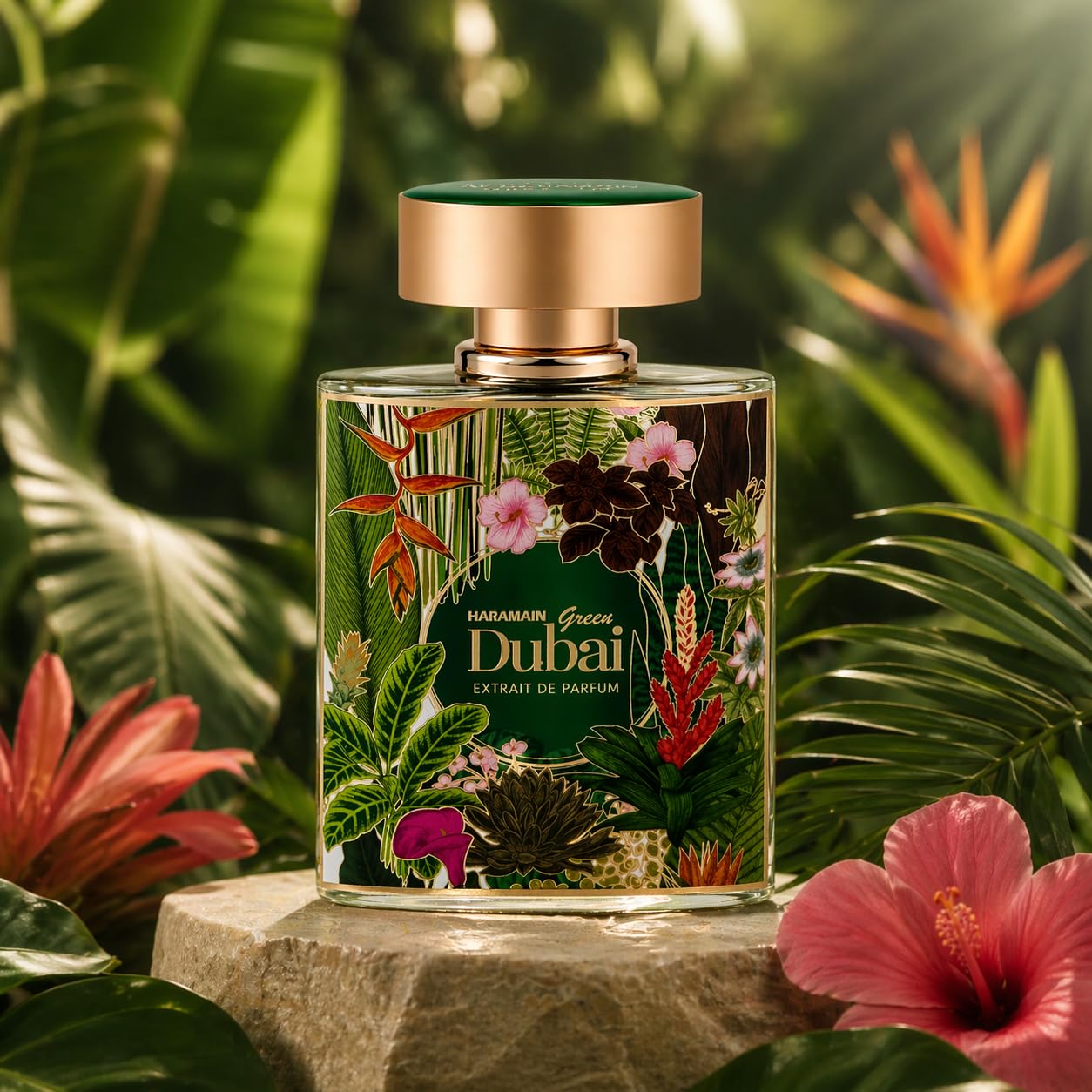 Green Dubai by Al Haramain for Uni Extrait de Parfum Spray, 100 ml