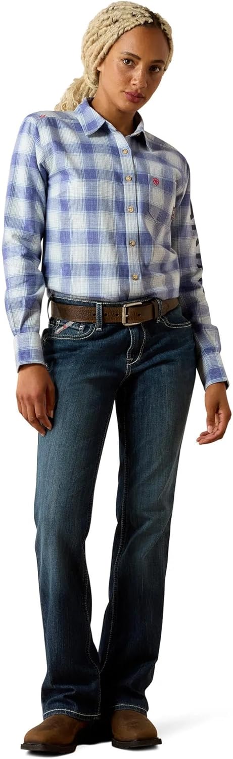 ARIAT Women's Fr Paige Logo Work Shirt