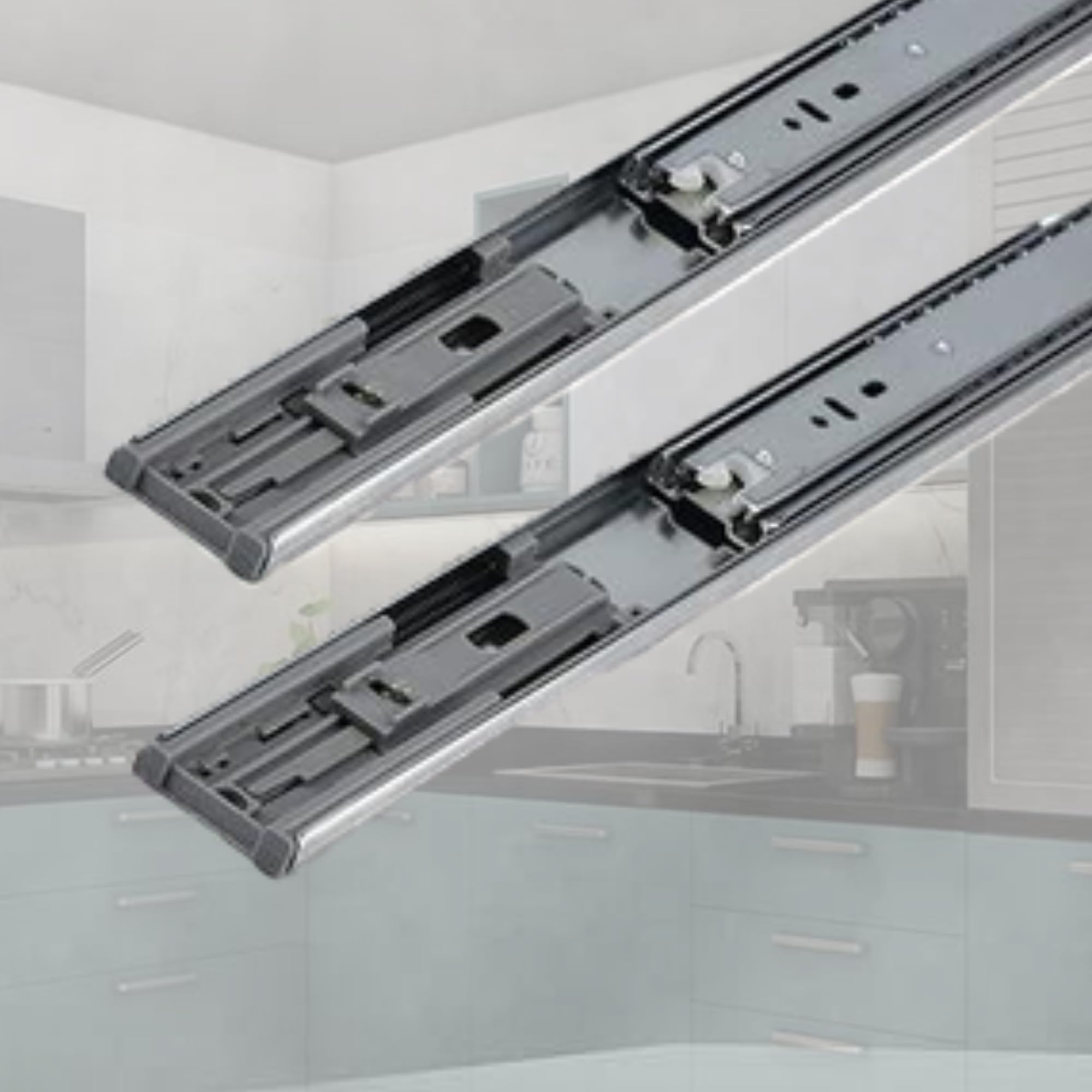 Dorset Soft Close Drawer Slide 12 inch l I Move Soft Close Ball Bearing Slide Zinc 46-300 mm | Drawer Channel for Home, Kitchen and Wardrobe | Weight Capacity - 30 Kg [IMBB300SC] (B0BSGZRRYB) Amazon Price History, Amazon Price Tracker