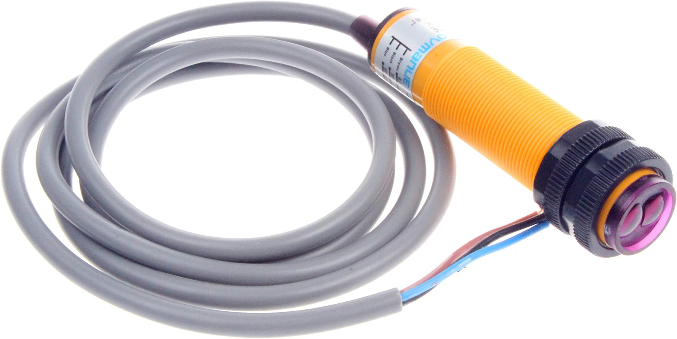 E18-D50NK Diffuse Reflection Infrared Obstacle Avoidance Sensor Induction Distance 0-50cm Adjustable 6-36V Proximity Sensors - NPN NO