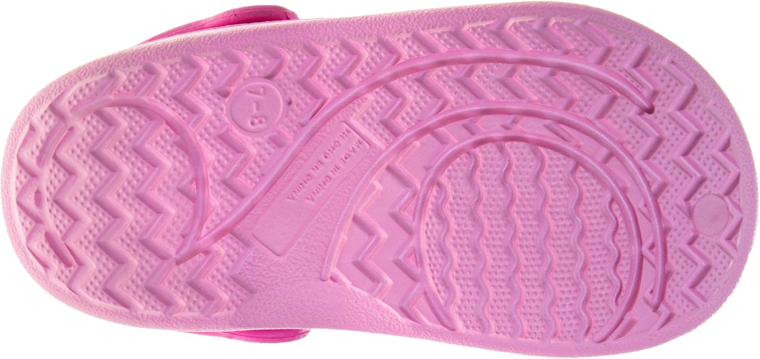 Girls Characters Clog Sandal Waterproof Slip-On Slides for Girls Stitch Frozen Minnie Mouse Sesame Street Closed Toe Clogs Sizes Infant/Toddler/Little Kid - Image 5