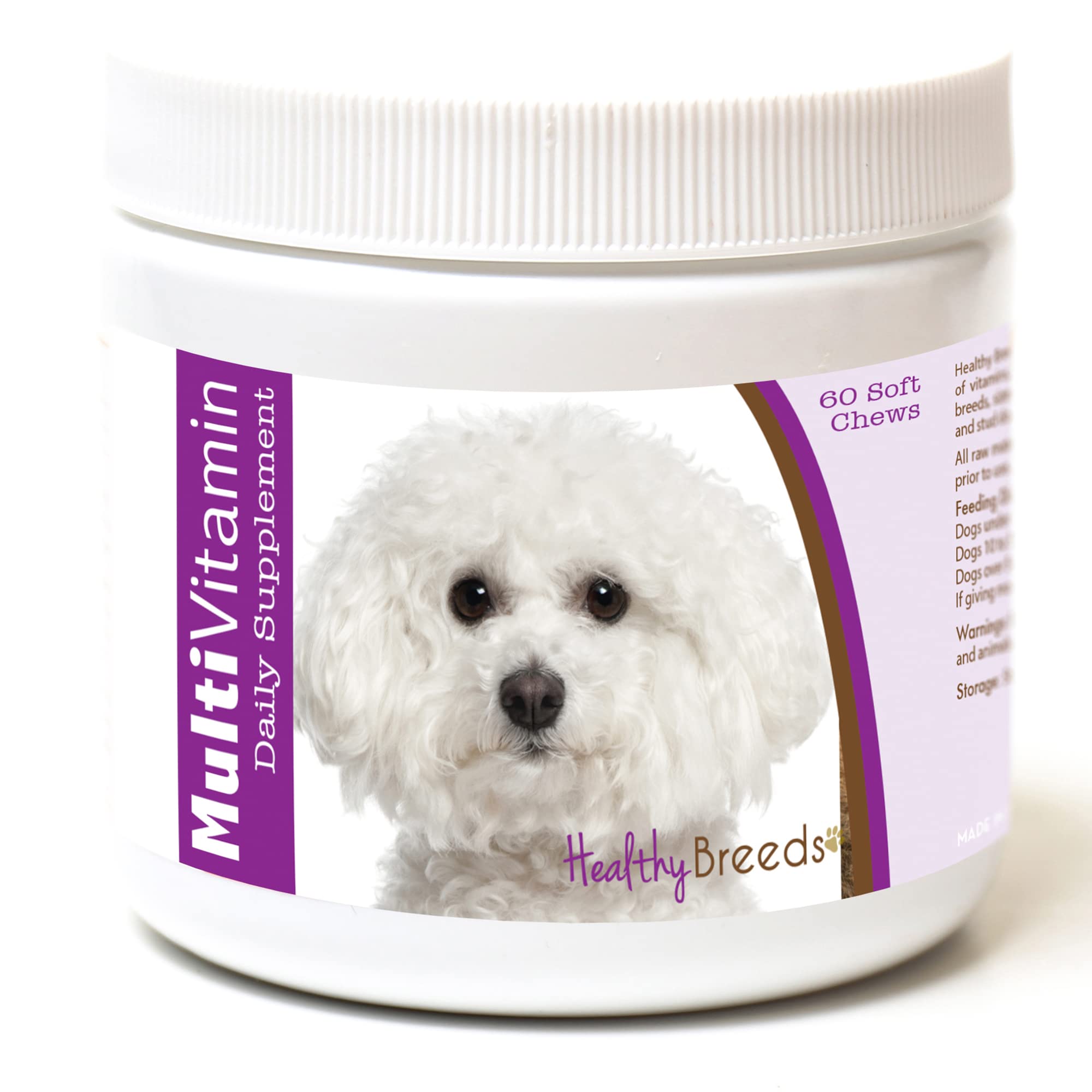 Healthy BreedsHealthy Breeds Bichon Frise Multi-Vitamin Soft Chews 60 Count
