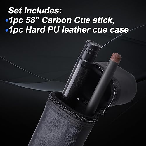 Miniatura 5 de CROWN ME Carbon Fiber Pool Cue Stick, Billiard Carbon Fiber cue