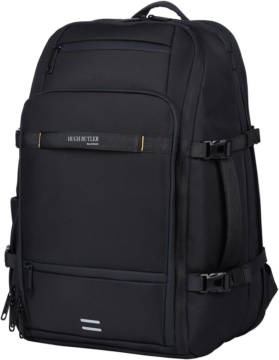 Hugh Butler 15,6 16L USB-Laptoprugzak - Cabinereisrugzak - Zwarte Herenrugzak - Herenrugzak met Laptopvak - Waterdichte Zakelijke WerkrugzakHugh Butler 15,6 16L USB-Laptoprugzak - Cabinereisrugzak Hugh Butler 15,6 16L USB-Laptoprugzak - Cabinereisrugzak - Zwarte Herenrugzak - Herenrugzak met Laptopvak - Waterdichte Zakelijke WerkrugzakHugh Butler 15,6 16L USB-Laptoprugzak - Cabinereisrugzak