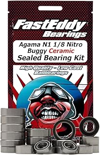 Agama N1 1/8 Nitro Buggy Ceramic Sealed Bearing Kit