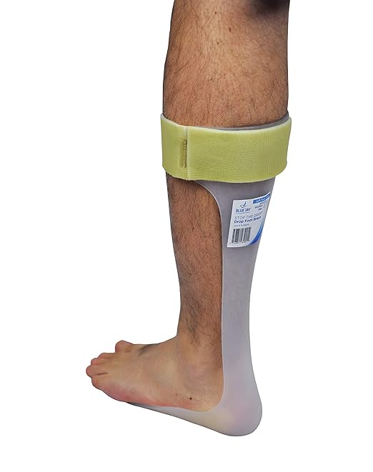 Blue Jay Drop Foot Brace for Right Leg Medical Brace Boot