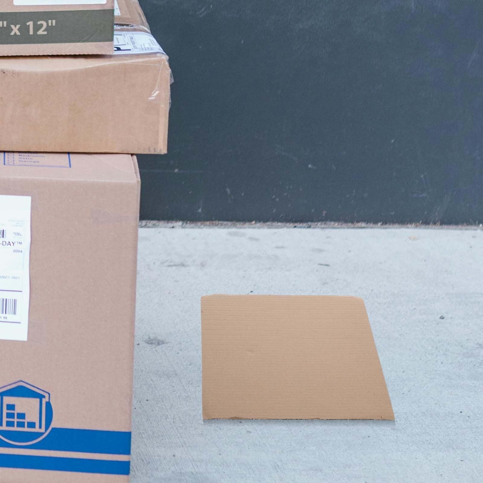 Uonlytech 50 Pièces Séparateurs de Boîte en Papier Cartonné pour Emballage, Feuilles de Carton Ondulé Épaisses, Installation Facile, Utilisation Polyvalente pour Colis et Protection