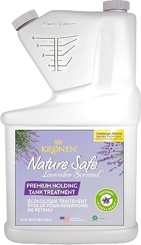 Kronen KHT001L Holding Tank Treatment - 32 oz. Tip N Measure, Lavender Scent