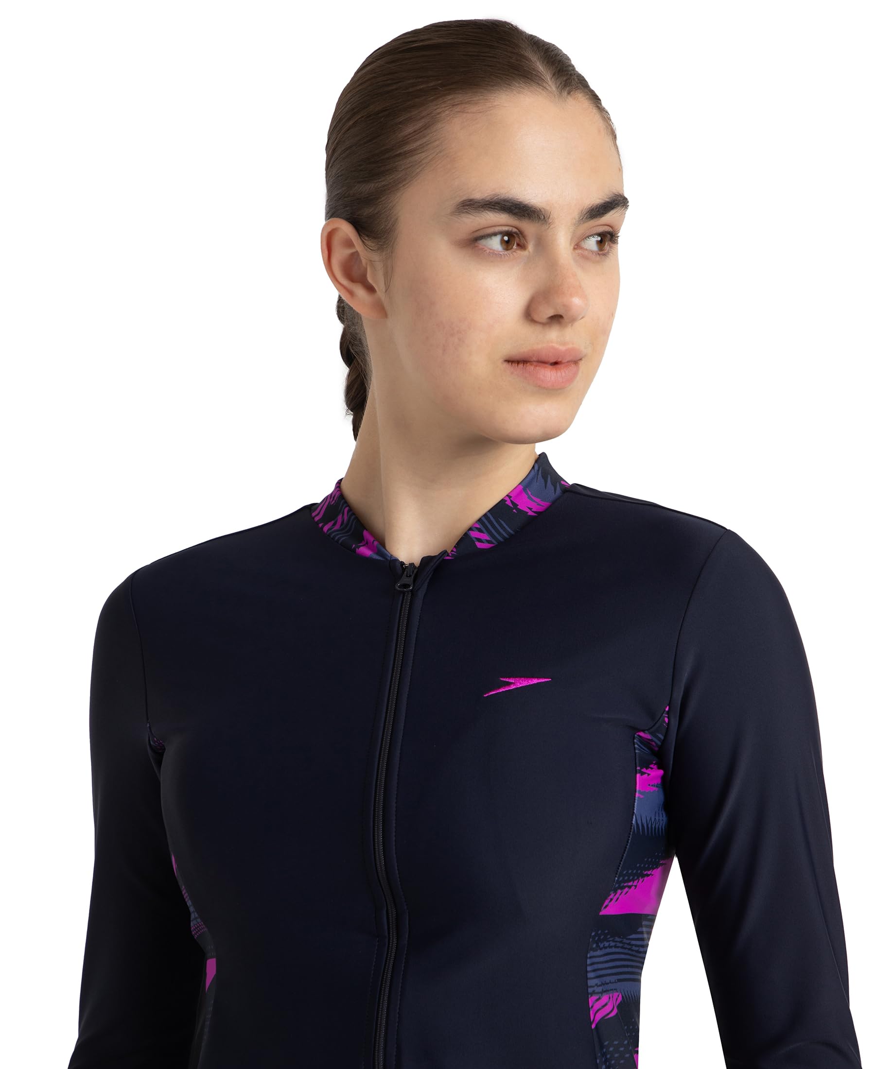Speedo Women's Endurance10 Two Piece Closedback Full Body Suit Swimming Costume Swimwear | Chlorine Resistant | Shape Retention Fabric | UPF 40+ Sun Protection | Removable Bra Pads 2