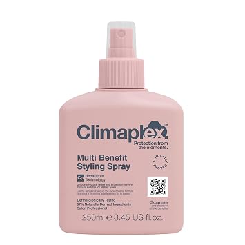 Climaplex Multi Benefit Styling Spray - Anti-Humidity Frizz Control - Helps Strengthen and Prevent Heat Damage - Contains Detangling Benefits - Infused with Coconut, Avocado and Shea Butter - 8.45 oz