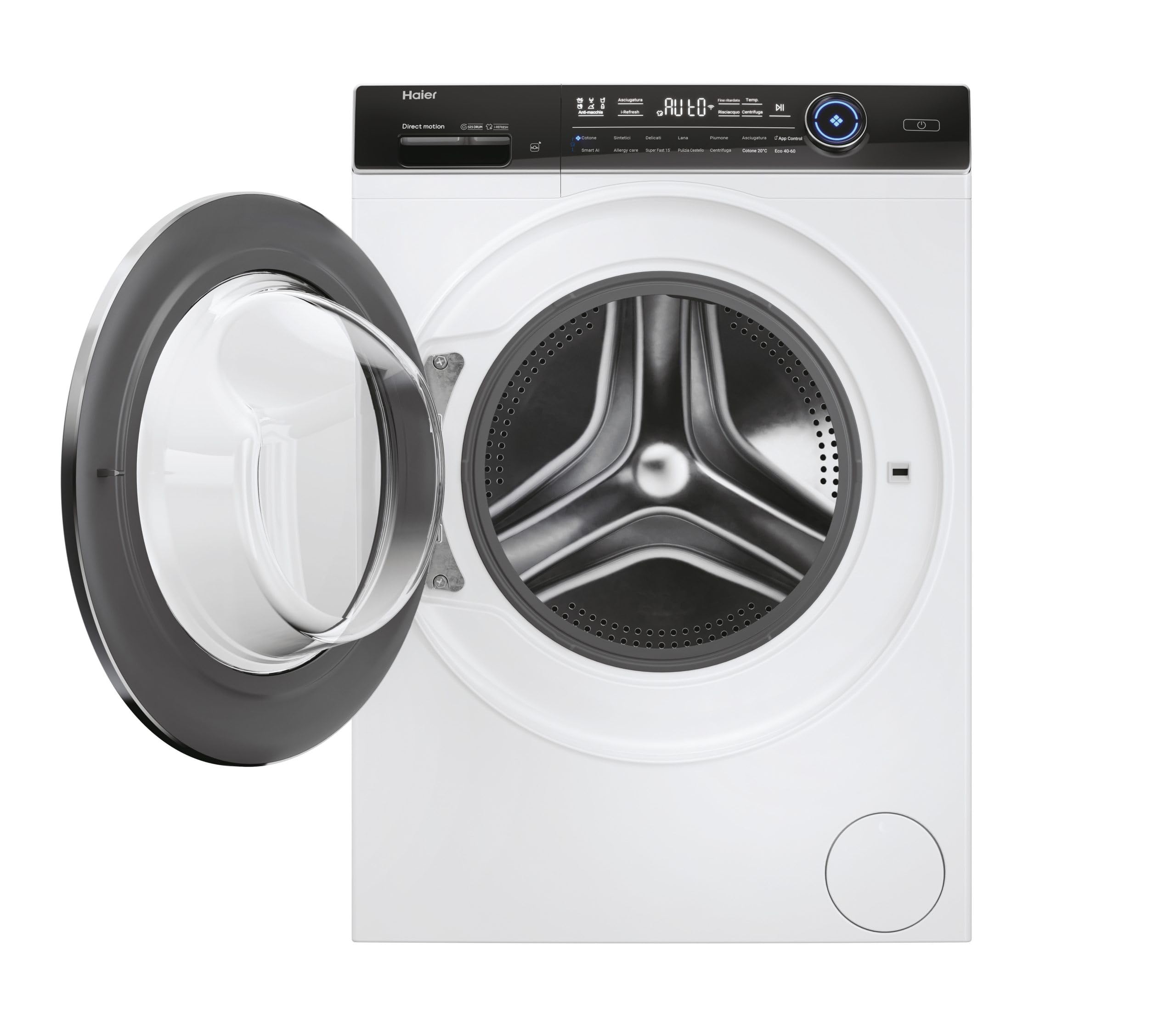 HWD90-B14979EUIT – Waschtrockner Klasse A 1400 Umdrehungen 9 + 6 kg Wifi Dampf Weiß Freistehend