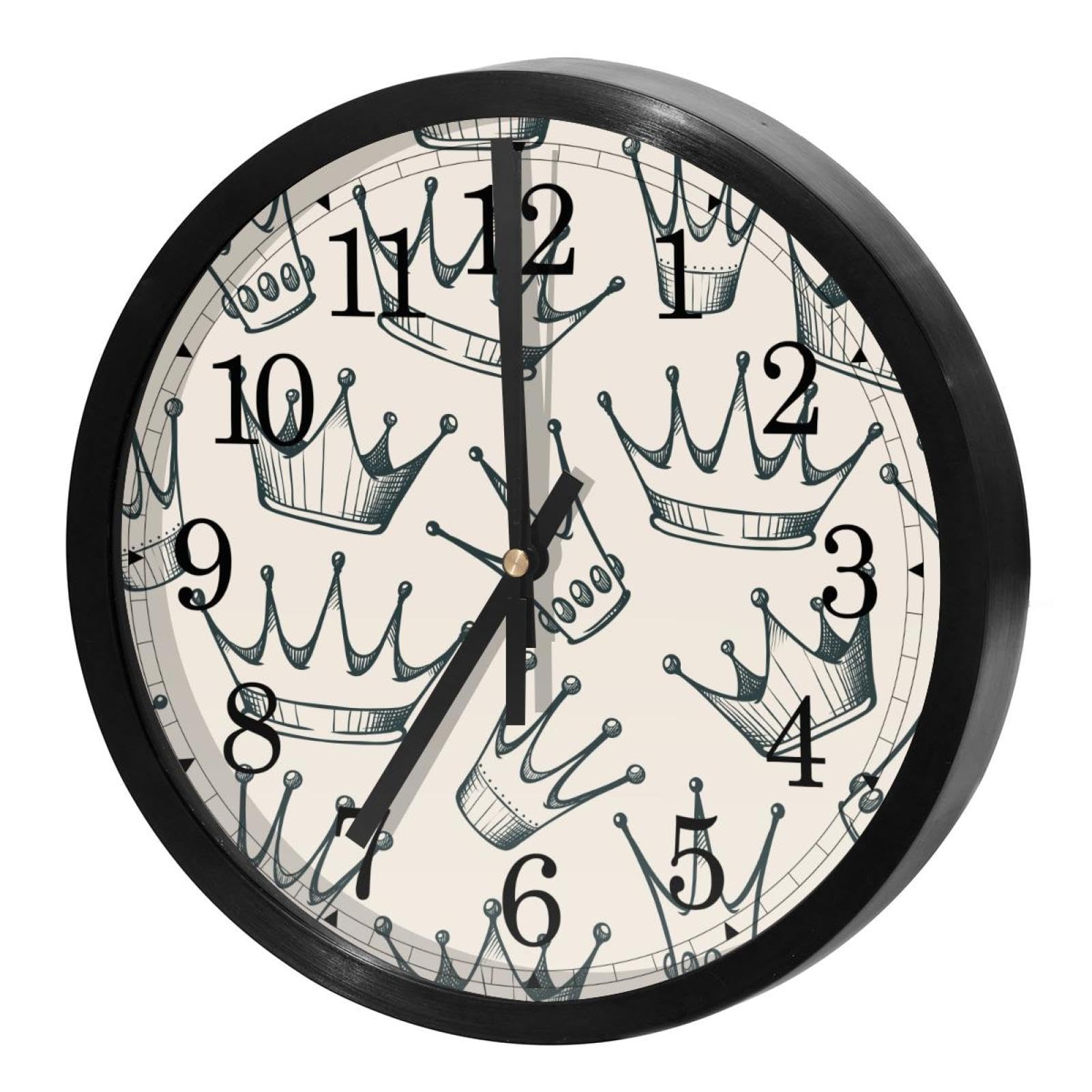 Horloge murale silencieuse sans tic-tac pour retrouver le sommeil