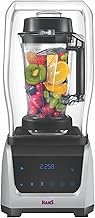 HANS Problend-S® 2500 Watts Sound Enclosure Commercial Blender, Big 2.5 Liter BPA free Jar, Touch Speed and Timer Controls, Heavy Duty Professional Blender, Silver/Black