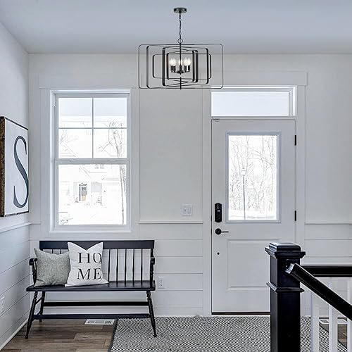 Miniatura 8 de Untrammelife Lámpara colgante de 4 luces