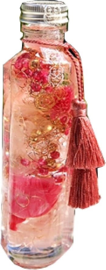 Amazon Felicite ハーバリウム プレゼント ギフト 贈り物 誕生日 記念日 ハート型 タッセル付き 高さ17 ピンク プリザーブドフラワー オンライン通販