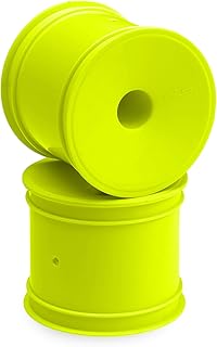 J Concepts 3354Y Mono - T4.1-12mm Hex Front and Rear Wheel - Yellow - 4Pc.