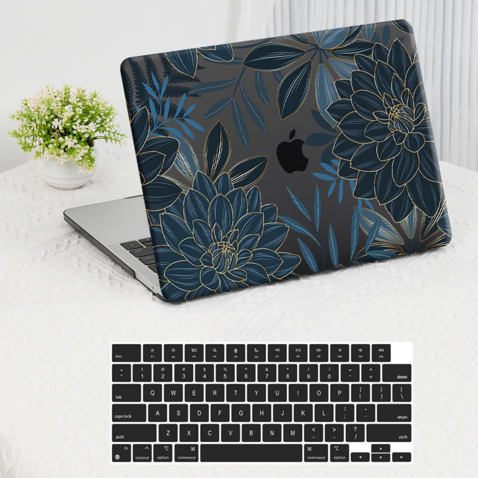 Funda para MacBook Pro de 14 pulgadas 2024-2021 M4 M3 M2 M1 Pro/Max Chip A3112 A3185 A3401 A2918 A2992 A2779 A2442, bonita y elegante carcasa rígida de plástico transparente y cubierta para