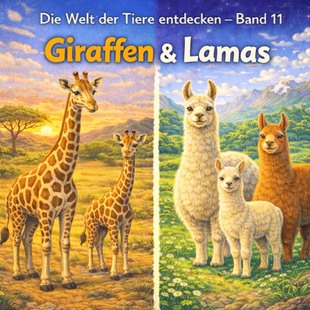 Giraffen & Lama: Die Welt der Tiere entdecken - Band 11 (Tiere hautnah entdecken)
