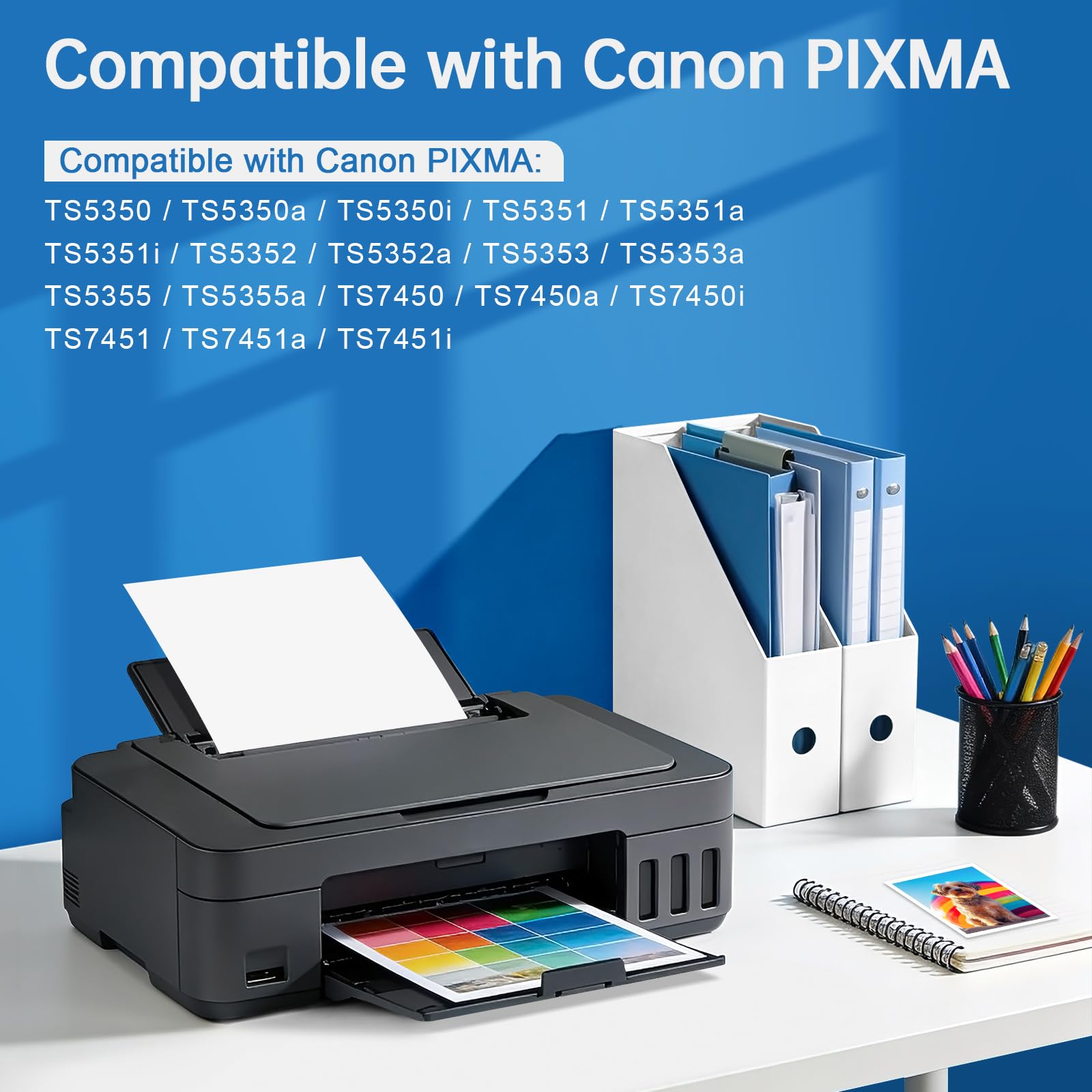 ColoWorld PG-560XL + CL-561XL Multipack, Cartucho de Tinta de Alto Rendimiento Canon 560 561, para Canon Pixma TS5350 TS5351 TS5352 TS7450 TS7451 TS5350a — view 2