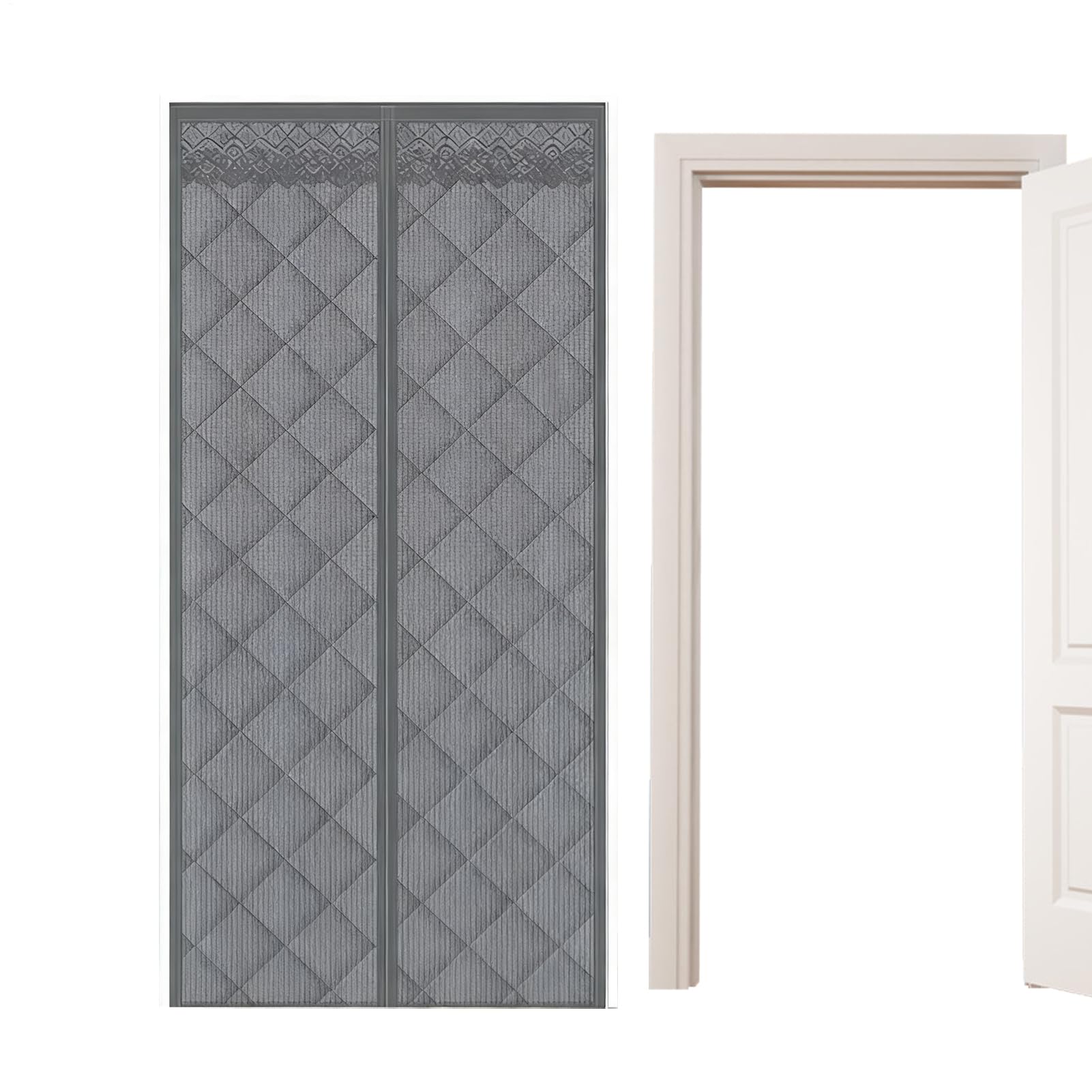 Isoler une porte d'entrée froide avec la protection thermique magnétique