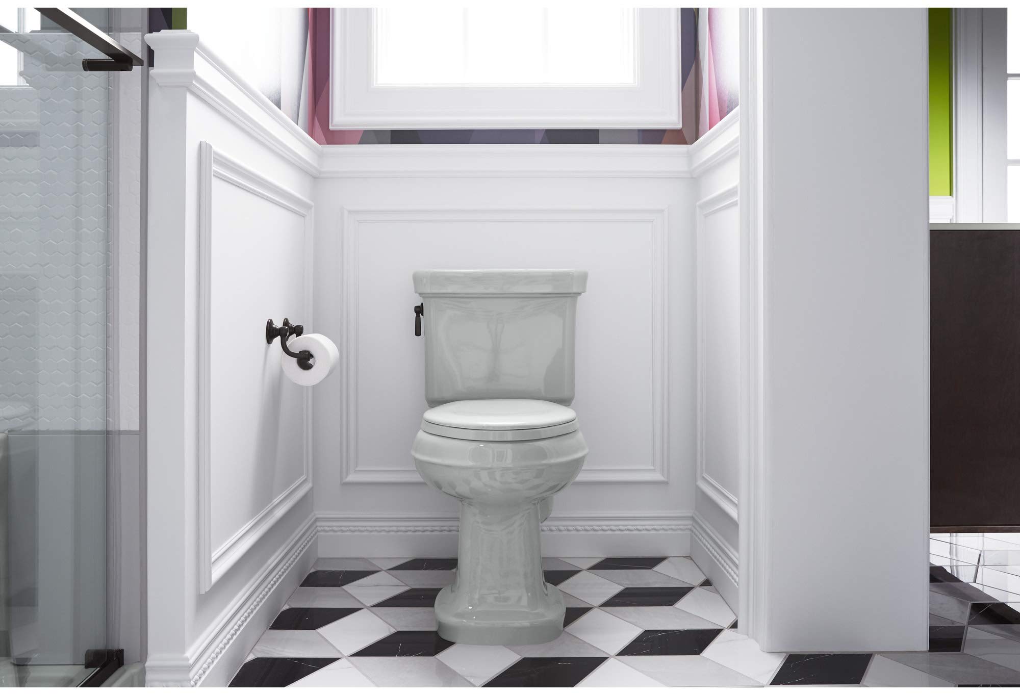 Kohler 11415-BN Toilet Tissue Holder, Vibrant Brushed Nickel