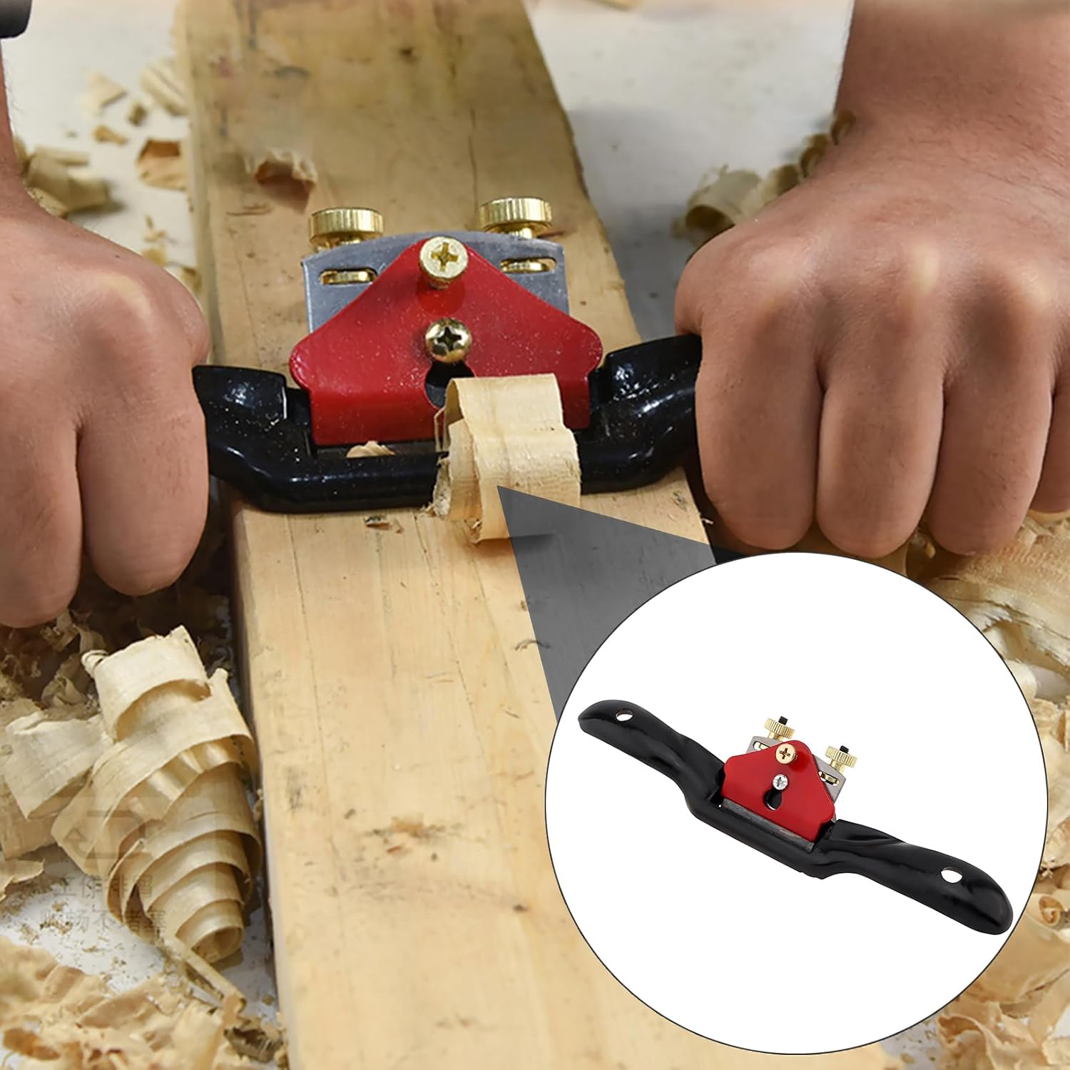 7pcs Adjustable SpokeShave Portable Woodworking Planes Wood Working Hand Tool Set for Wood Working, Wood Craver, Wood Craft