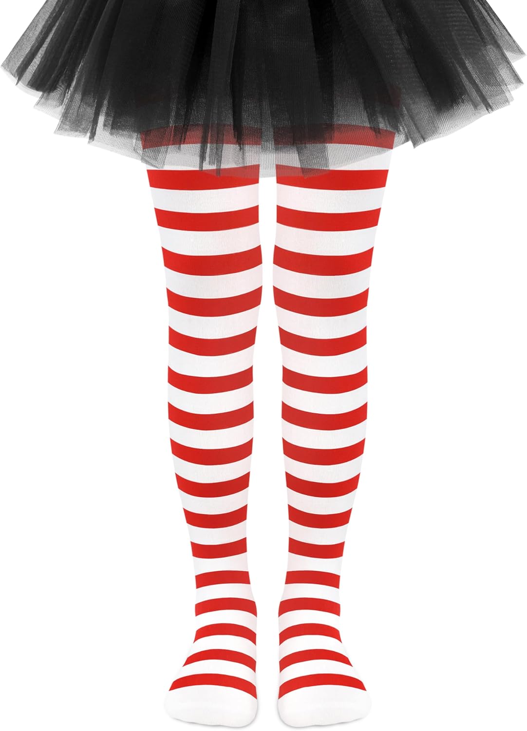 Sarfel Toddler Tights Halloween Tights for Girls Stockings Ultra-Soft Baby Girl Stockings Toddler Striped Socks Witch Costume