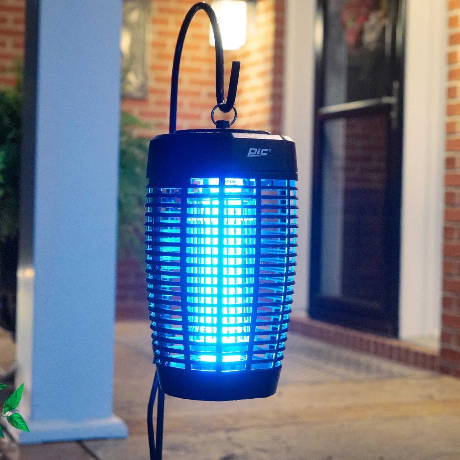 PIC 40W-ZAP Bug Zapper, up to 1-½ Acre Coverage Electronic Mosquito Zapper, Hanging Fly Zapper, Insect Fly Trap for Outdoor Use, Patios, Backyards & More