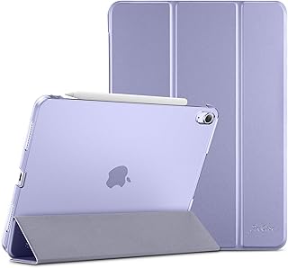 ProCase iPad Air 5th Gen 2022 /Air 4 Generation10.9 Inch 2020 Case, Slim Stand Hard Back Shell Protective Smart Cover Cases for iPad Air 5 /iPad Air 10.9" 4th Gen 2020 -Purple