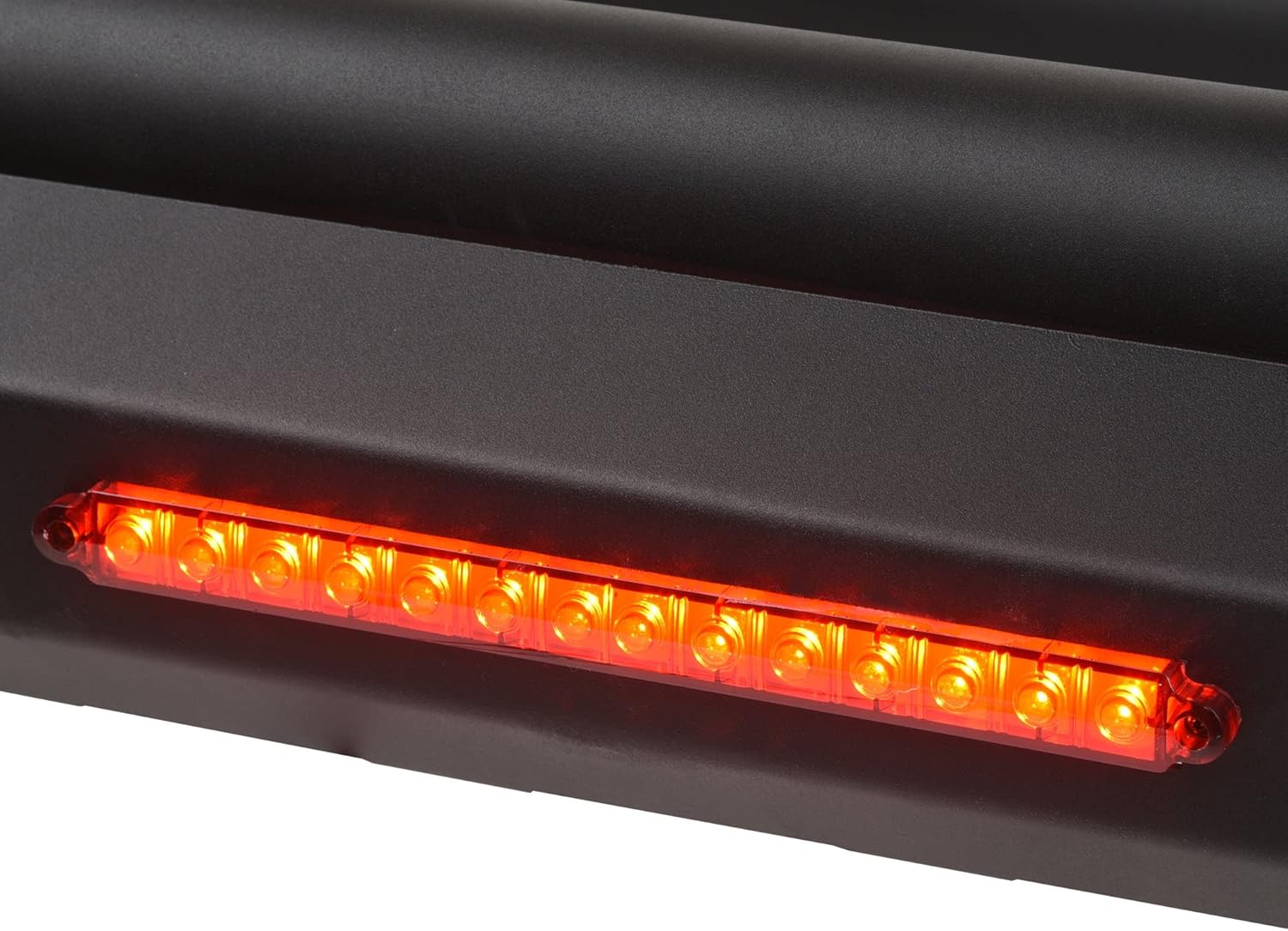 ARMORDILLO CR1 Roll Bar Style Chase Rack for Mid Size Trucks|w/LED 3rd Brake Light|Compatible 05-24 Tacoma|15-24 Colorado/Canyon|19-23 Ranger|05-24 Frontier|7163102 Chase Rack|Chase Bar - Matte Black